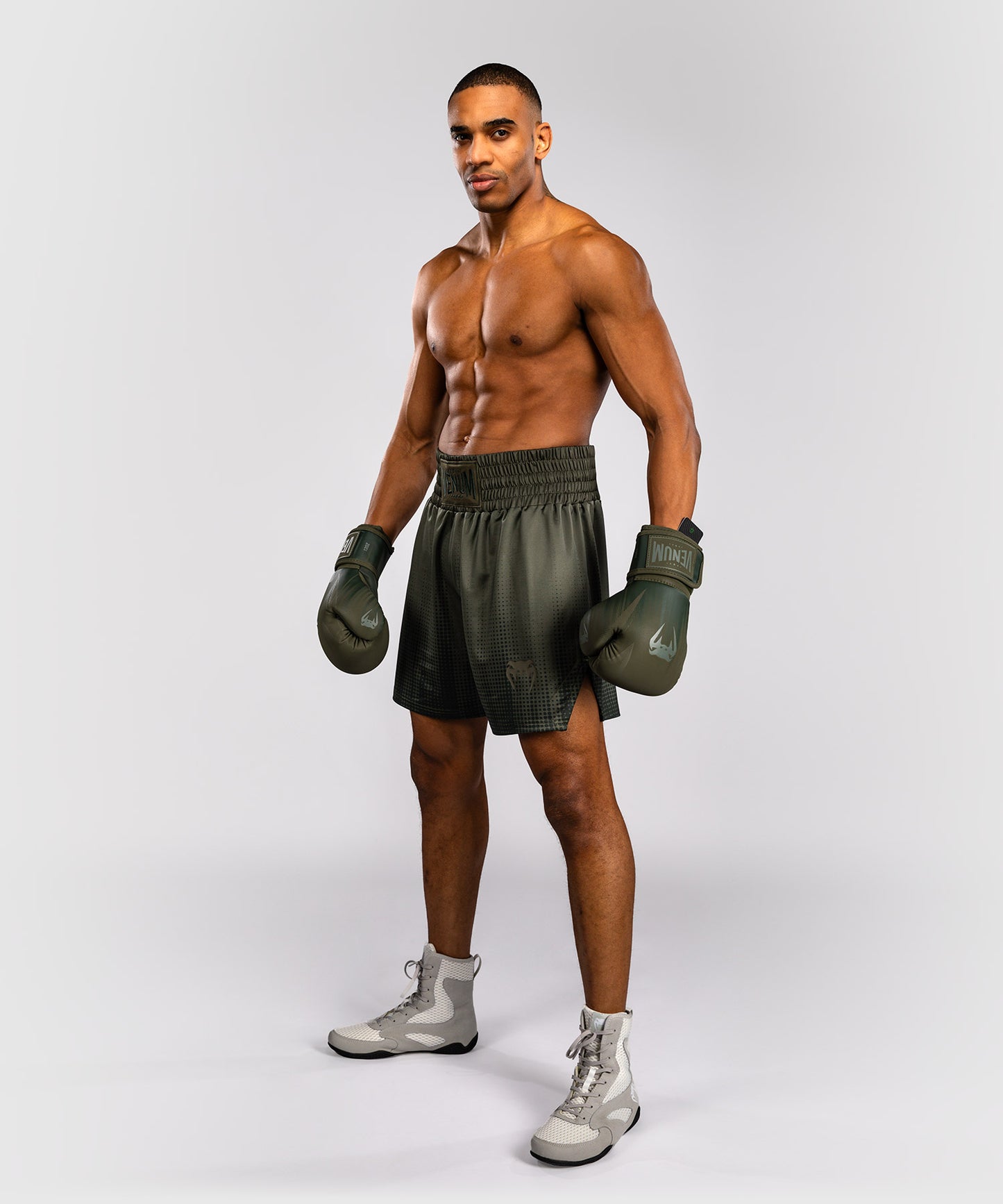 Venum Stealth Boxshorts – Khaki/Dunkelgrün