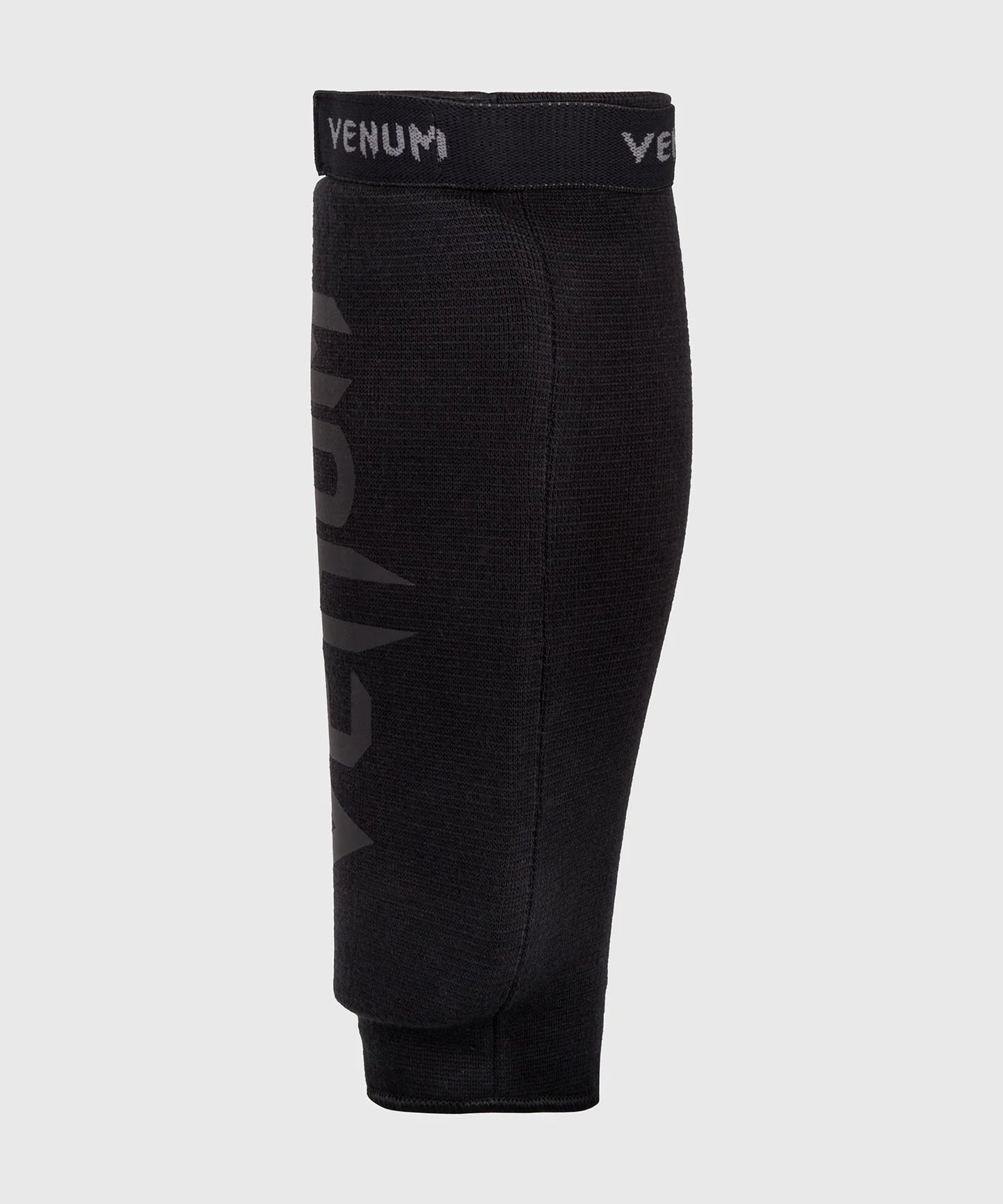 Protège-tibias Venum Kontact sans Pied – Noir/Noir