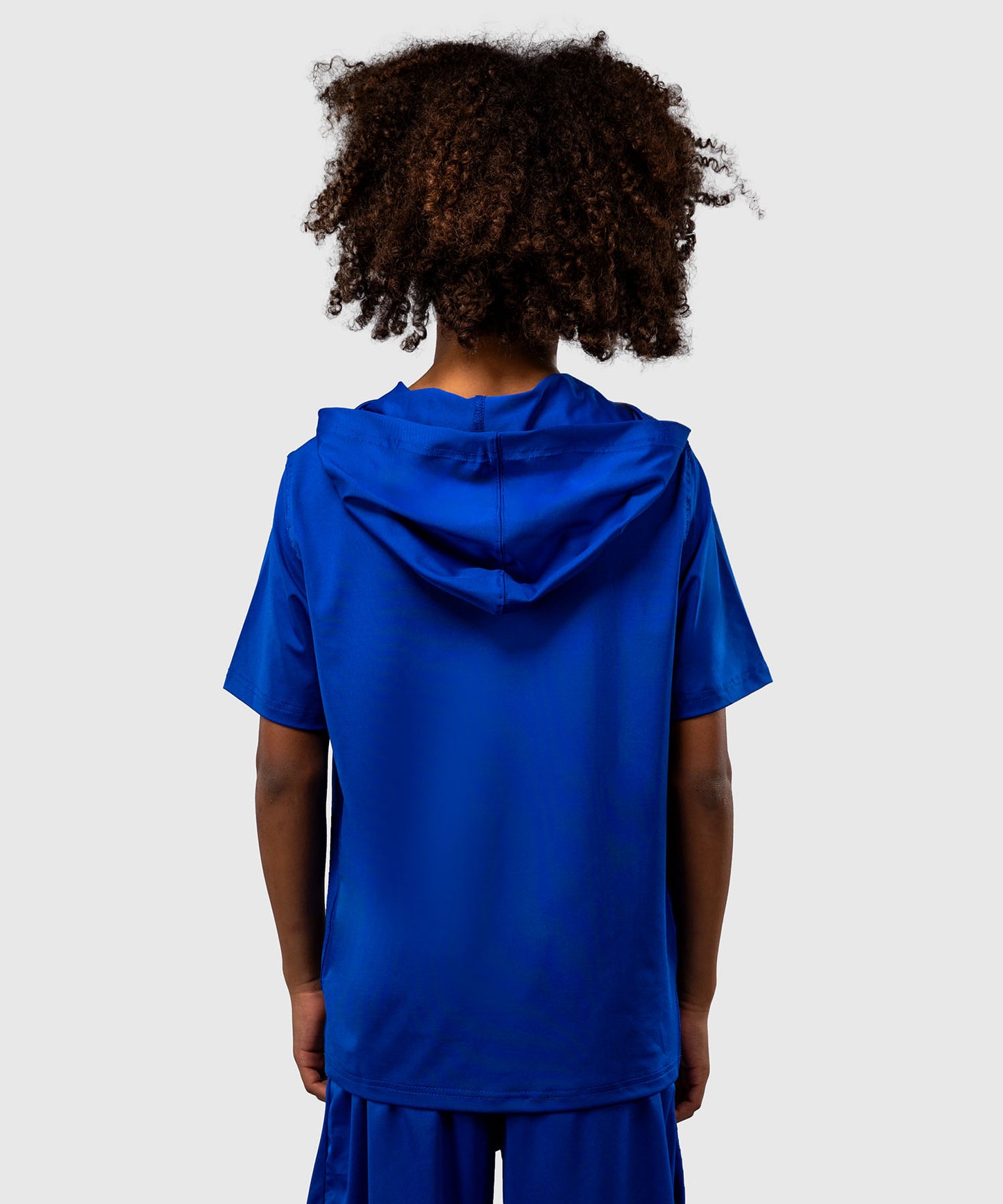 Venum Elite Sudadera Dry-Tech Manga Corta Para Niños - Azul Real