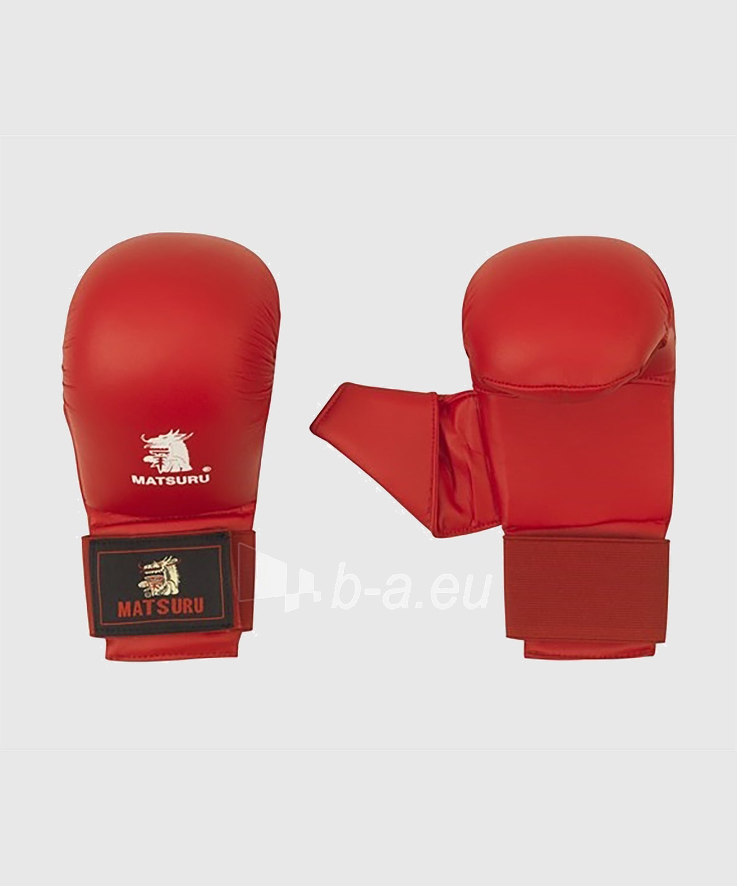 Mitaines Karate officielles Matsuru FFK - Rouge