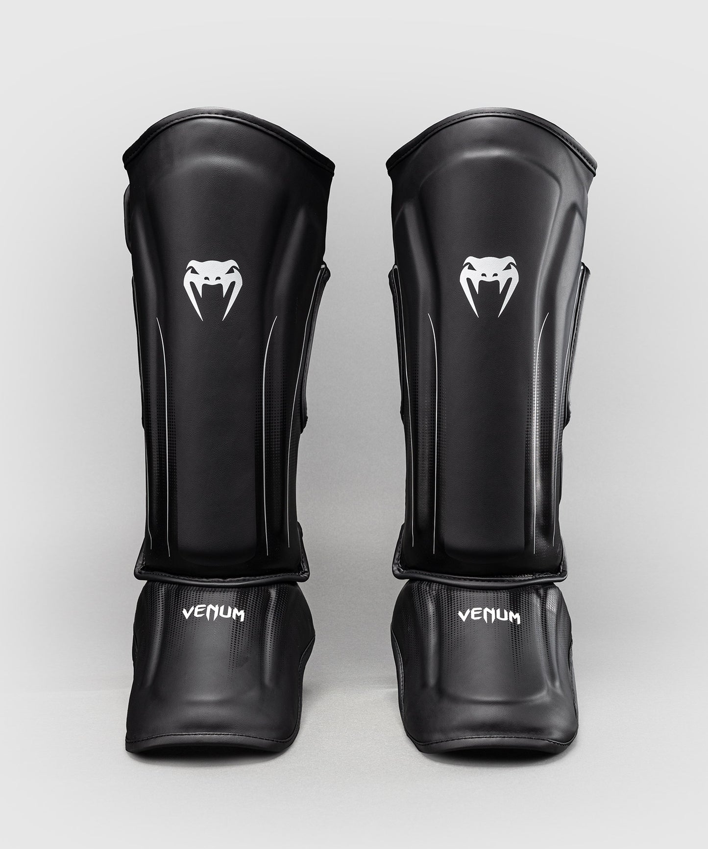Protège-tibias Venum Stealth – Noir/Blanc
