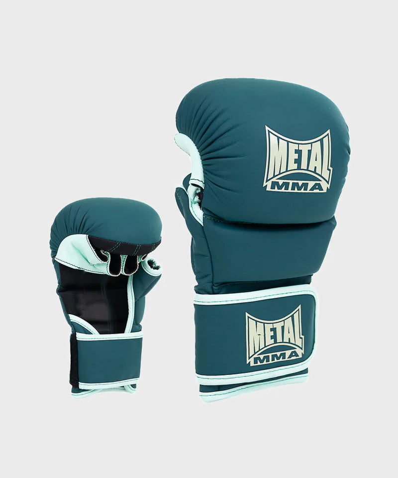 Gants de Sparring MMA Metal Boxe The Shell Deep Waters - Vert