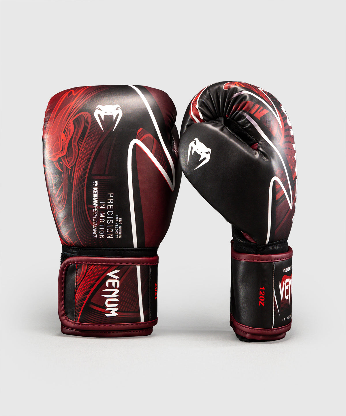 Venum Crimson Viper 2.0 Impact Boxhandschuhe - Schwarz/Rot