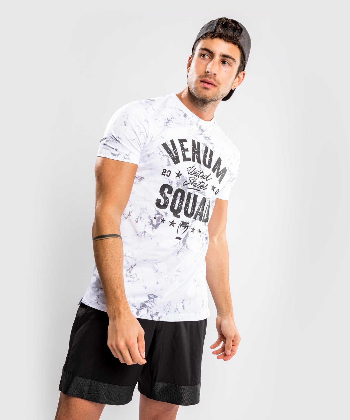 Venum Squad T-Shirt - Weiß/Grau