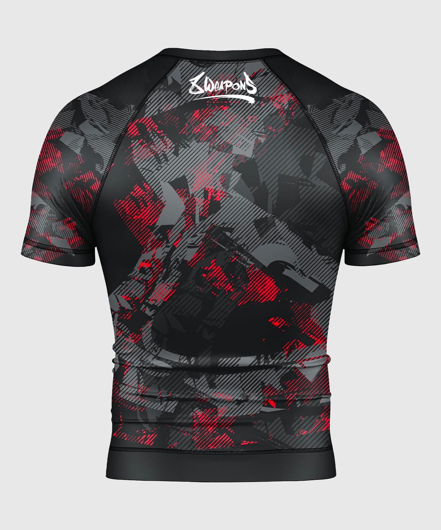 Rashguard À Manches Courtes 8 Weapons Hit 2.0 - Noir