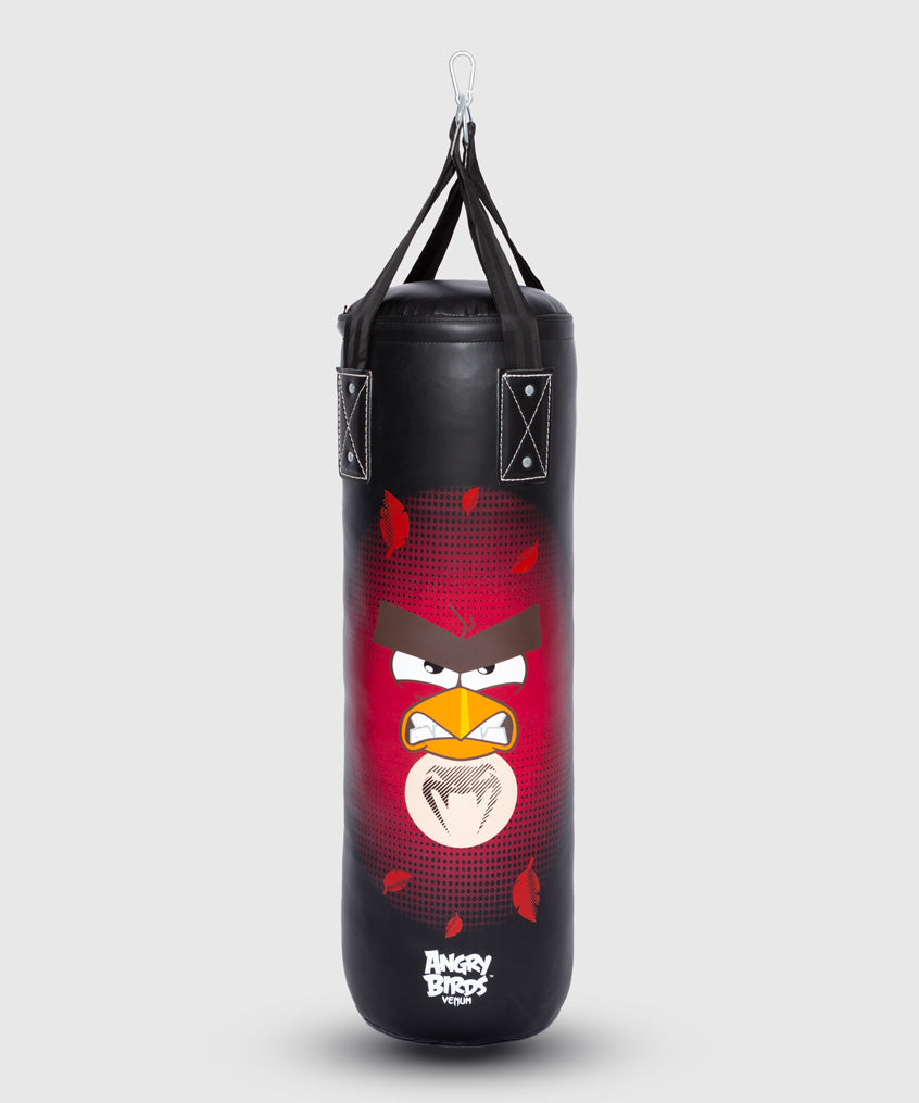 Venum Angry Birds Boxsack - Für Kinder - Schwarz/Rot