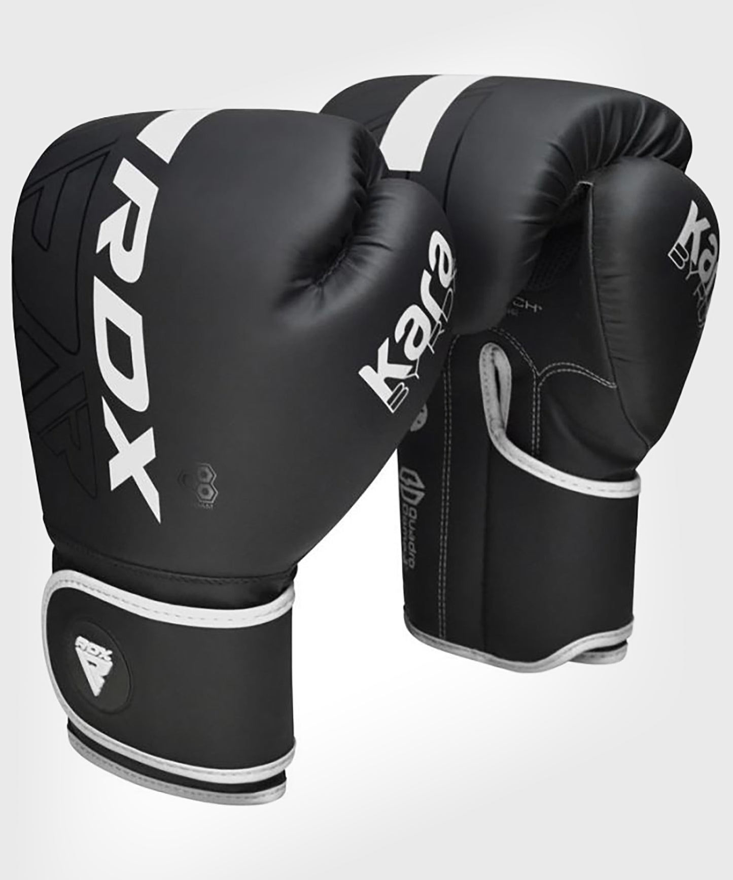 RDX F6 Kara Boxhandschuhe - Schwarz/Weiß