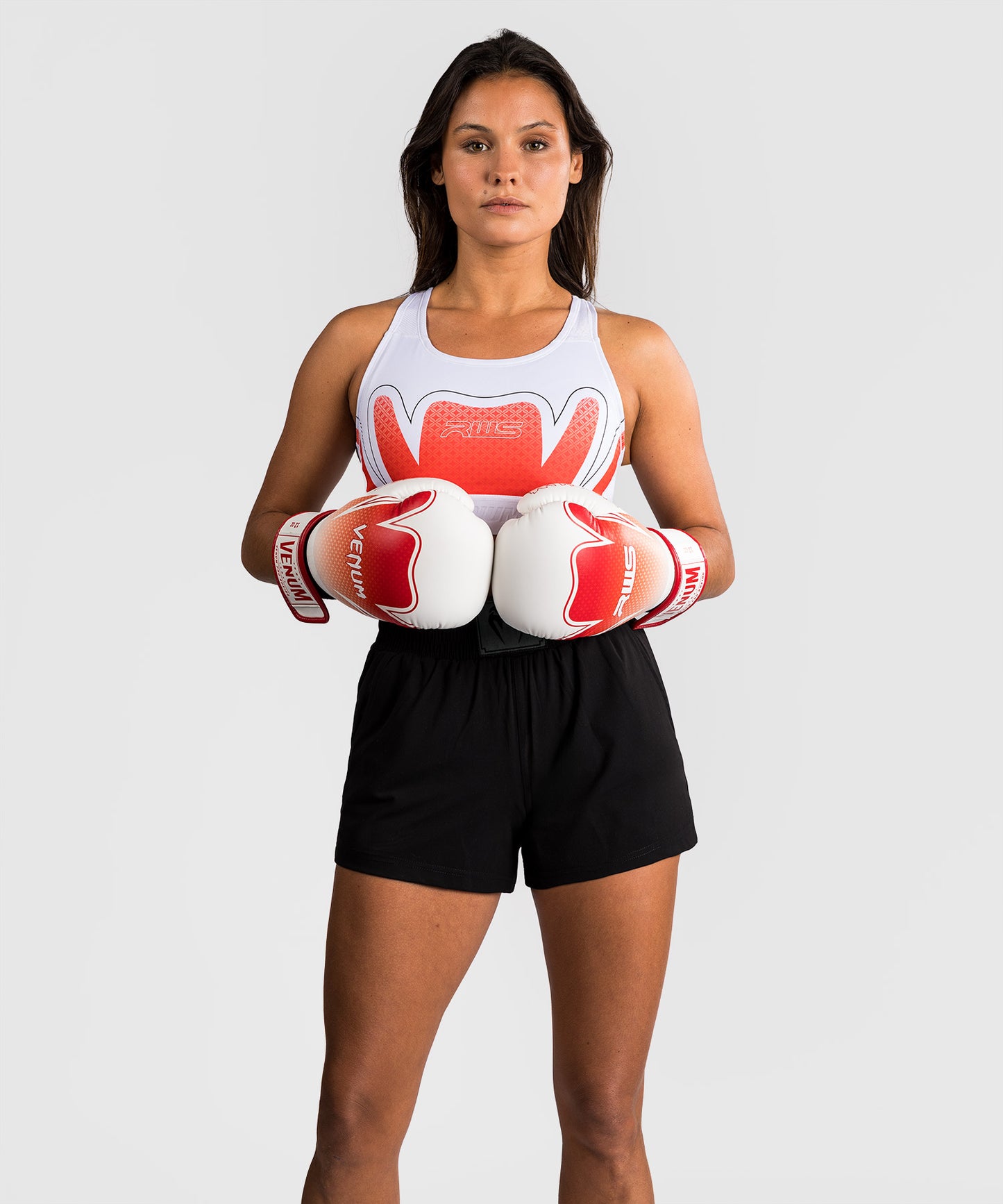 Venum x RWS 2.0 Women’s Sports Bra - White/Red