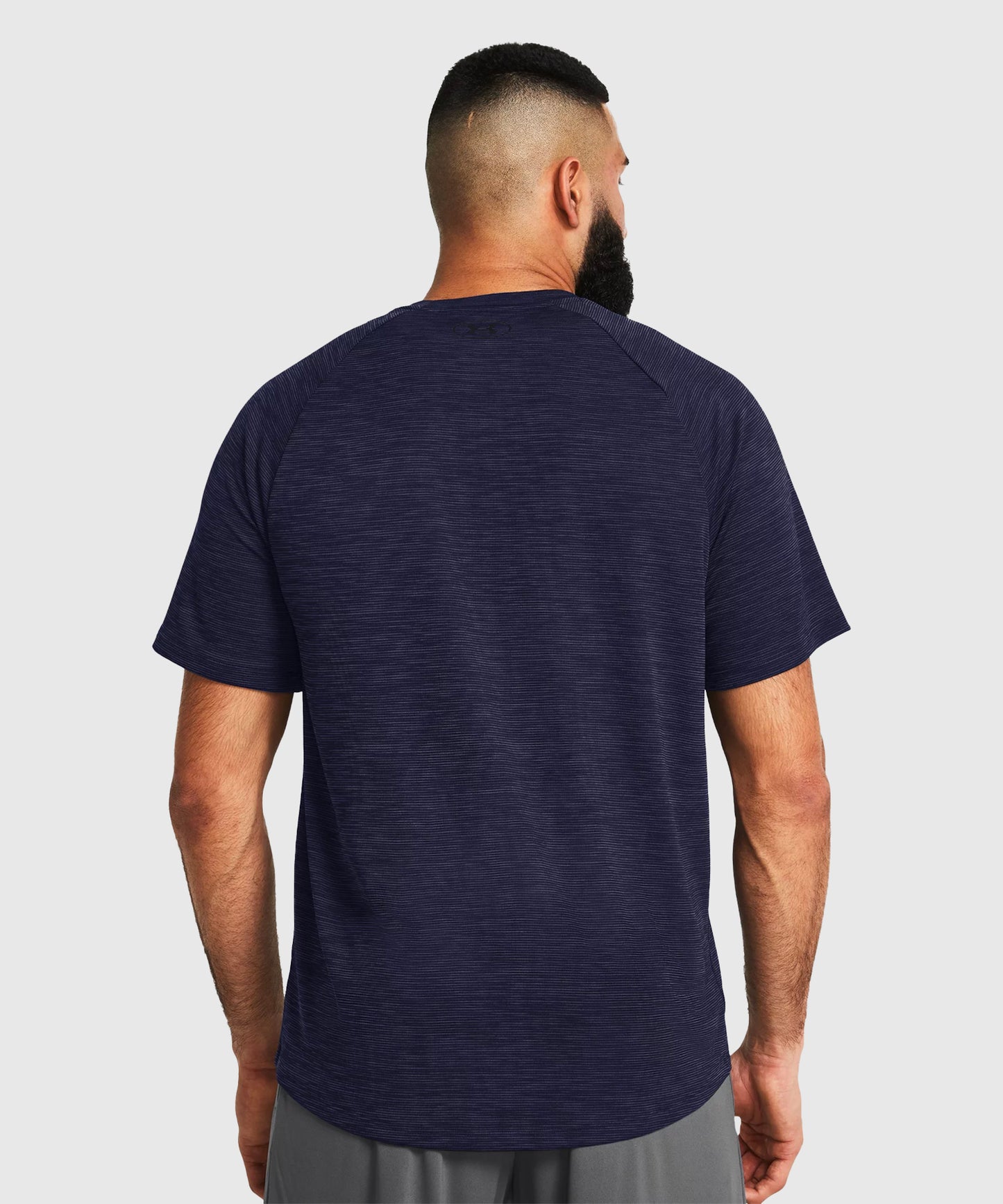 T-Shirt Under Armour Ua Tech Textured - Bleu Marine