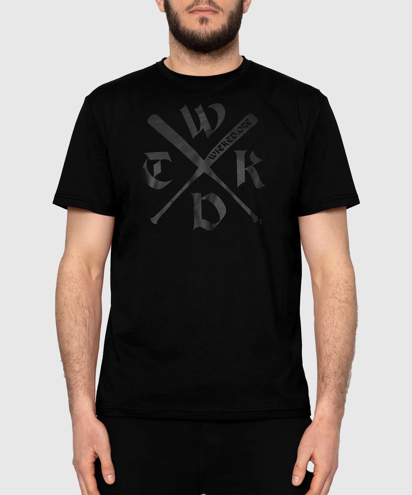 T-Shirt Wicked One Big Team - Noir