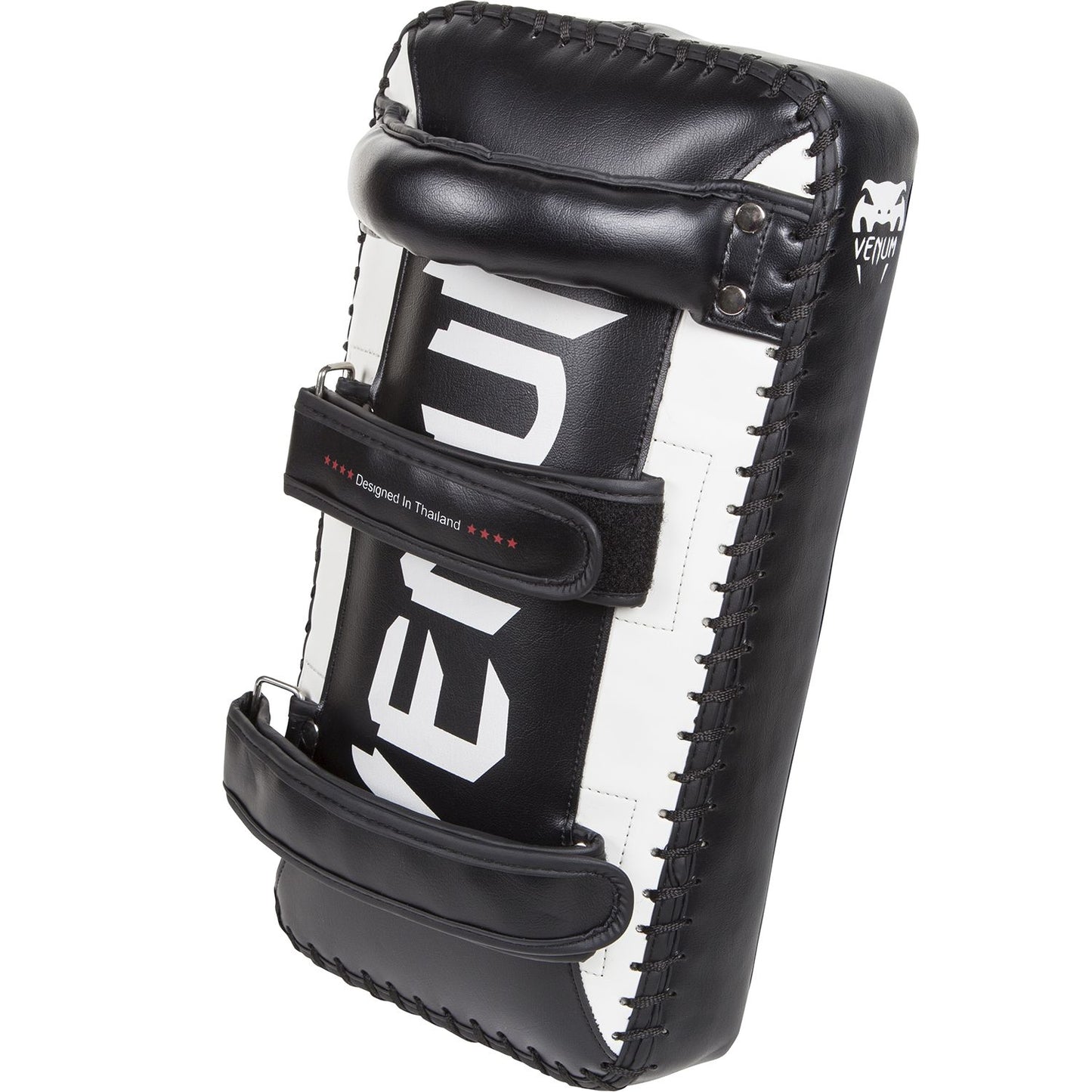 Venum Giant Kick Pads - Negro/Hielo (Par)