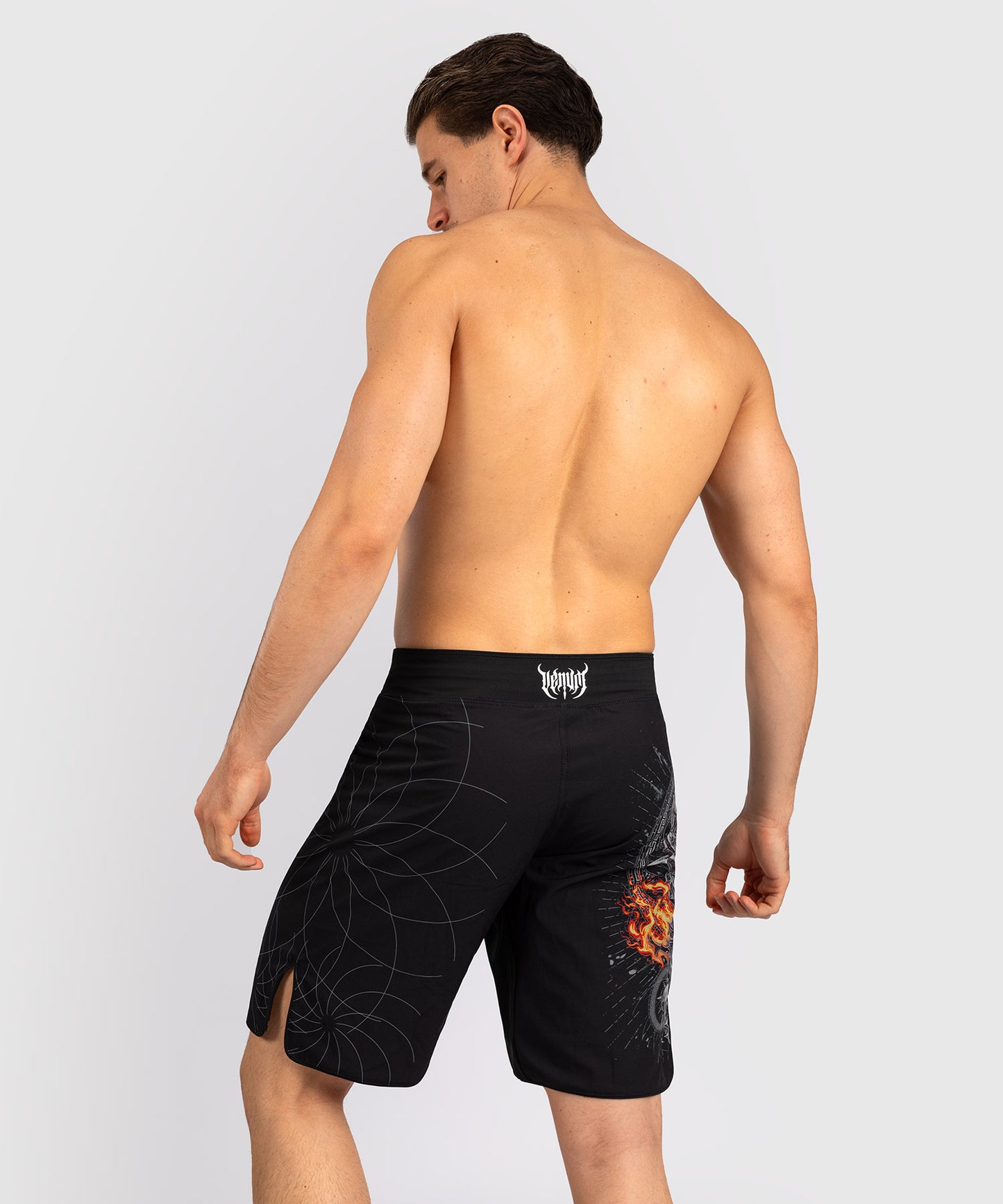 Venum Gladiator 5.0 Pantaloncini da combattimento Uomo - Nero/Argento