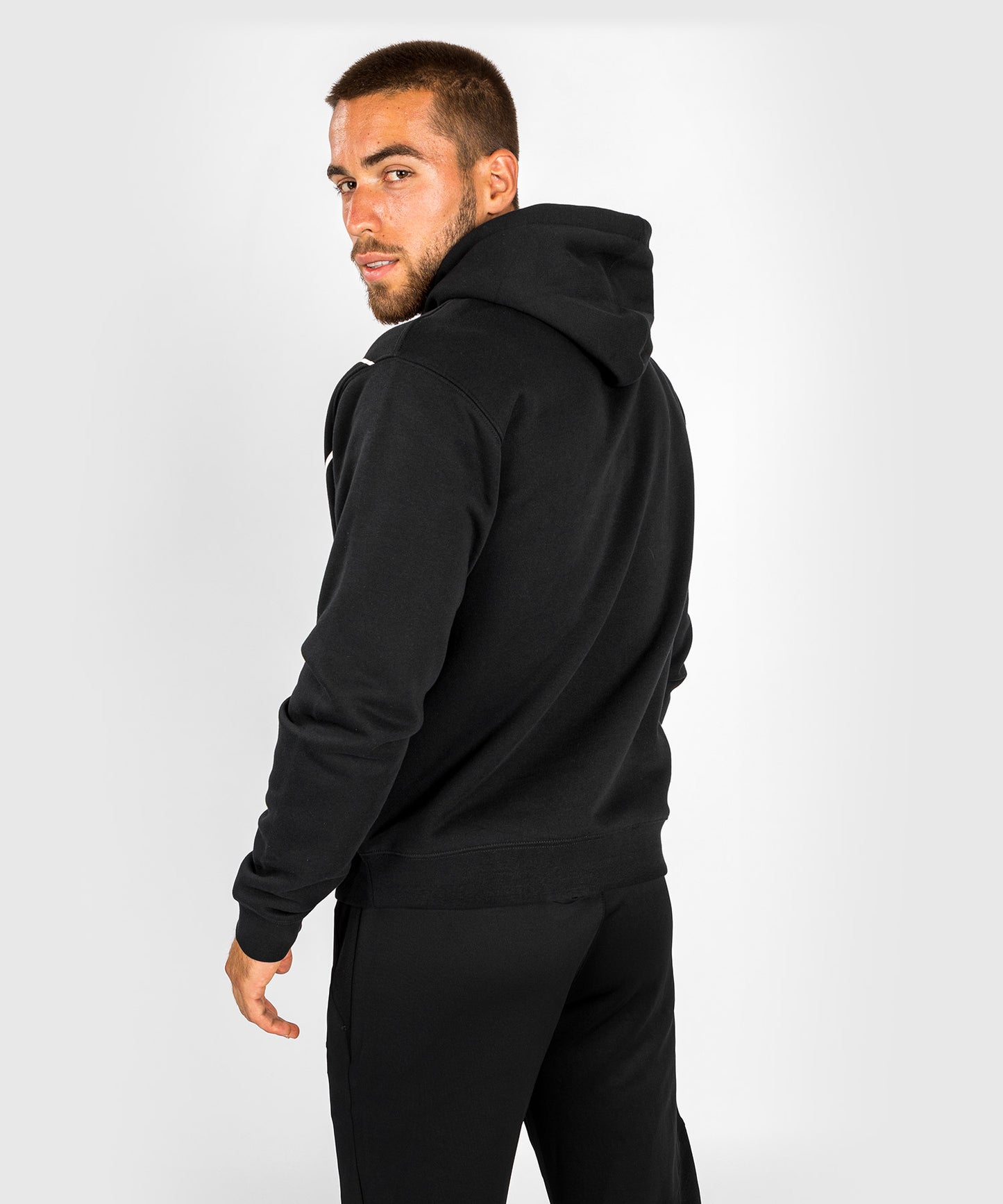 Sudadera con capucha y cremallera completa para hombre UFC Venum Replica 2.0 - Negro  