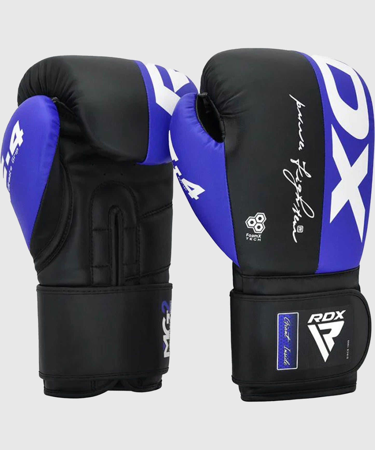RDX F4 Guantes de Boxeo - Azul/Negro