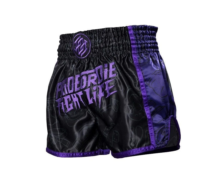 Pride Or Die Fight Life Pantalones de Muay Thai