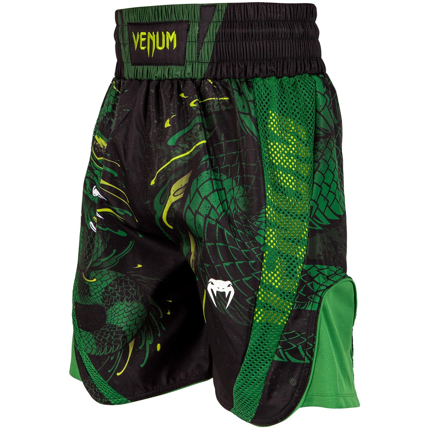 Pantalones de Boxeo Venum Green Viper - Negro/Verde
