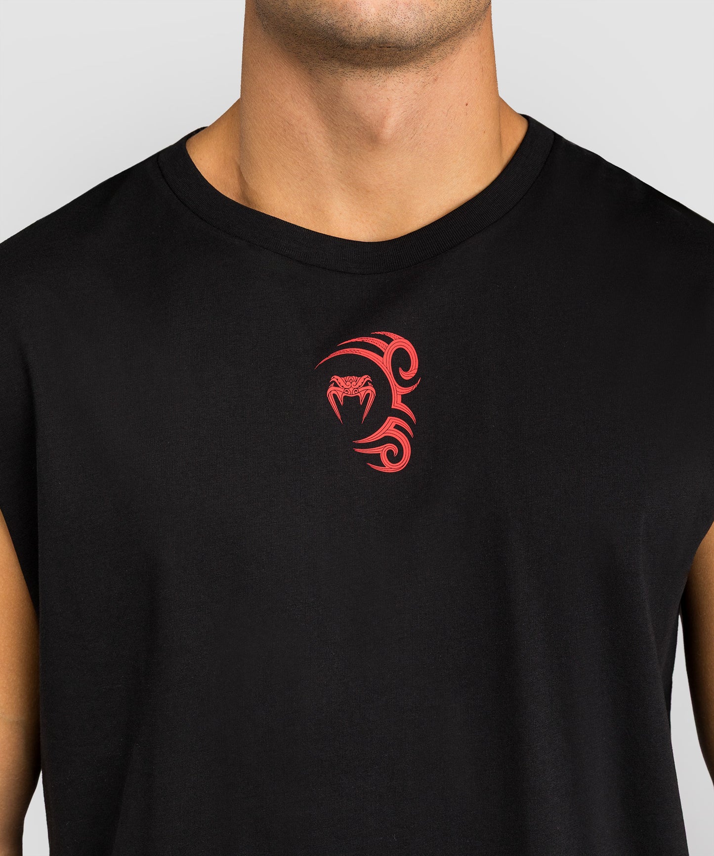 Venum x Mike Tyson Tiger Sleeveless T-Shirt - Deep Black