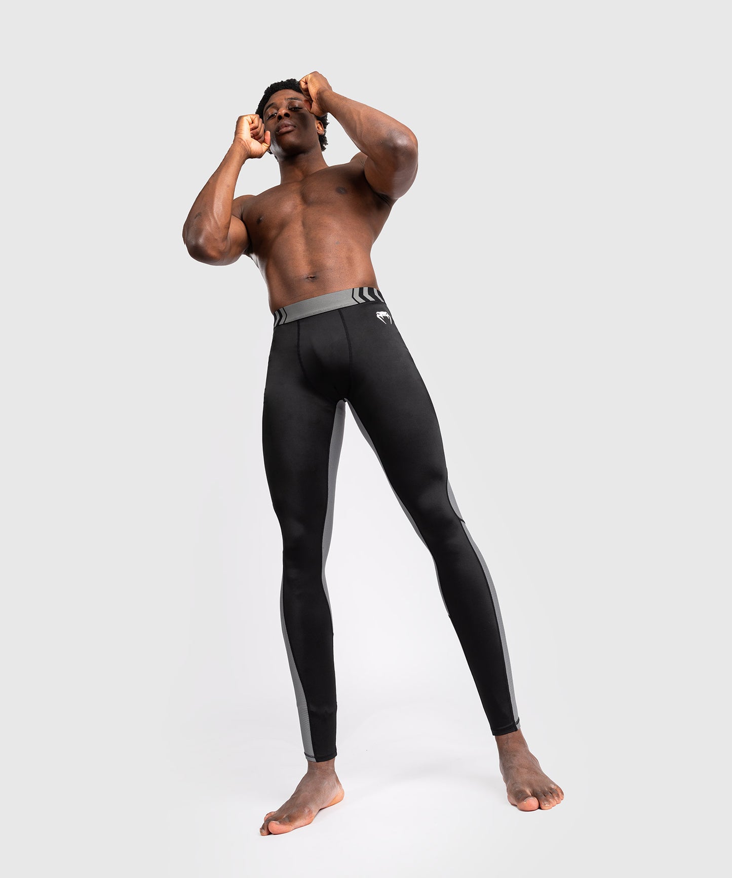 Pantalon de compression pour Hommes Venum Tempest - Noir/Gris