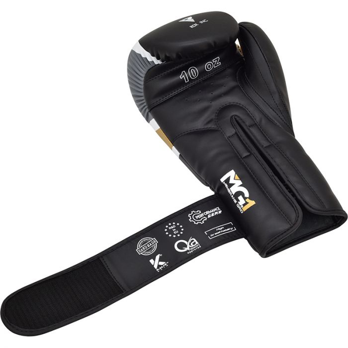 RDX F7 Ego Guantoni da Boxe - Nero/Oro