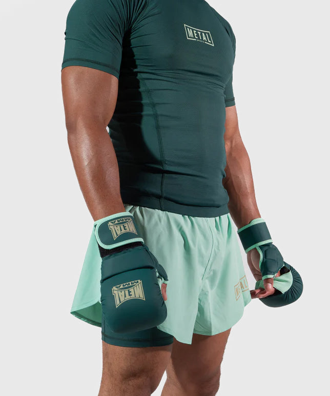 Gants de Sparring MMA Metal Boxe The Shell Deep Waters - Vert