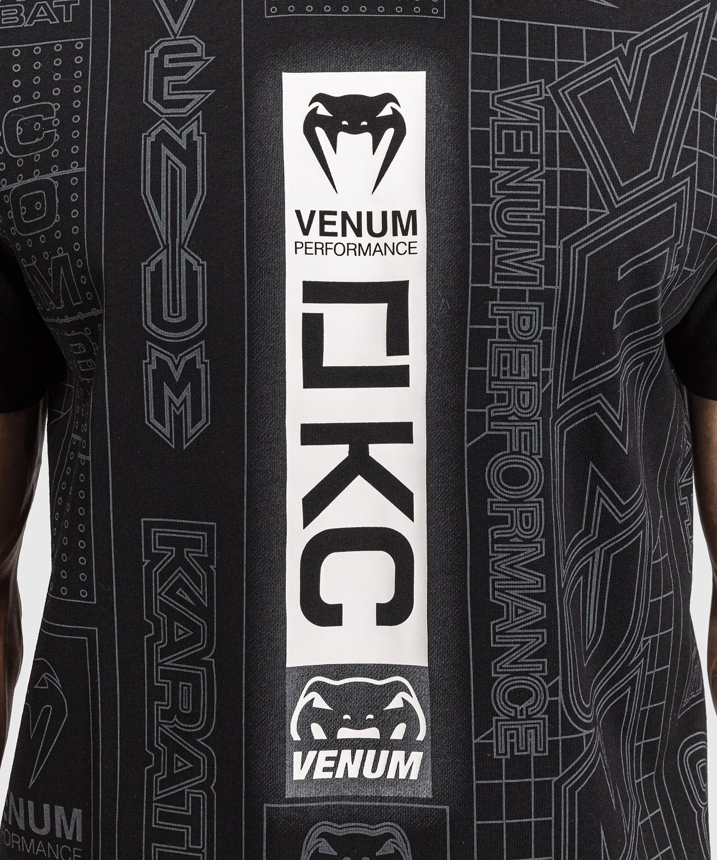 Karate Combat by Venum T-Shirt – Schwarz/Grau