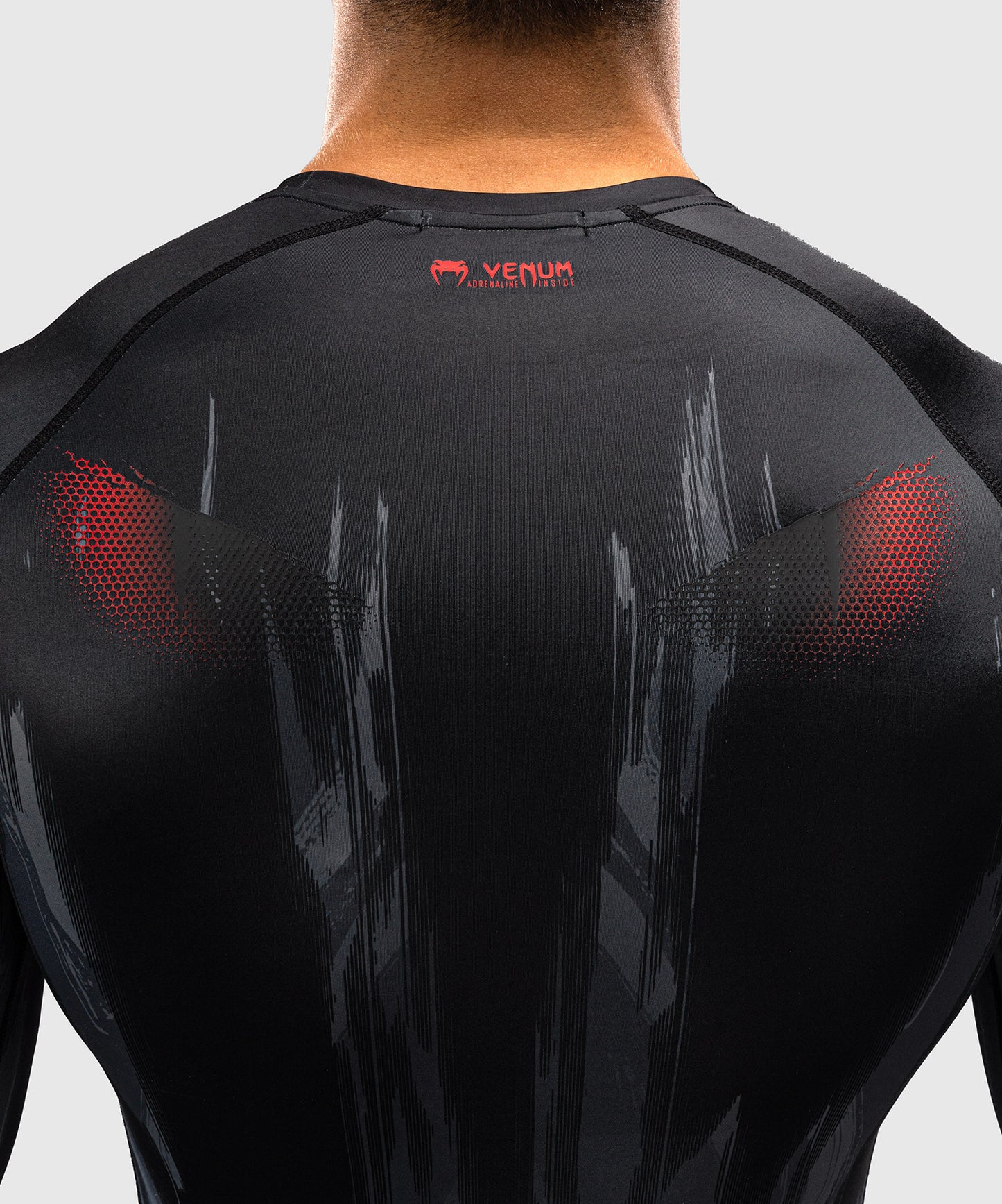 Venum Demon Rashguard de Manga Larga - Negro/Gris