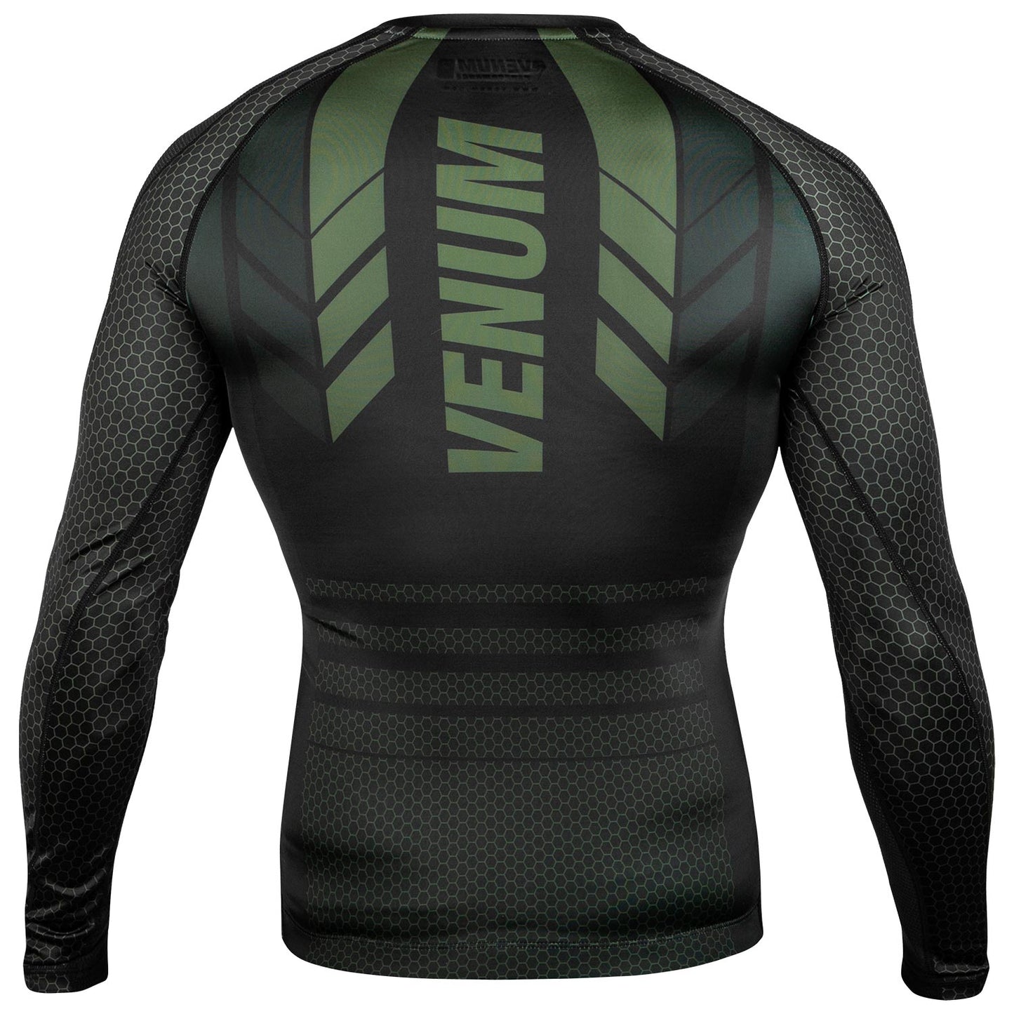 Venum Technical 2.0 Rashguard - Langarm - Schwarz/Khaki - Exclusiv