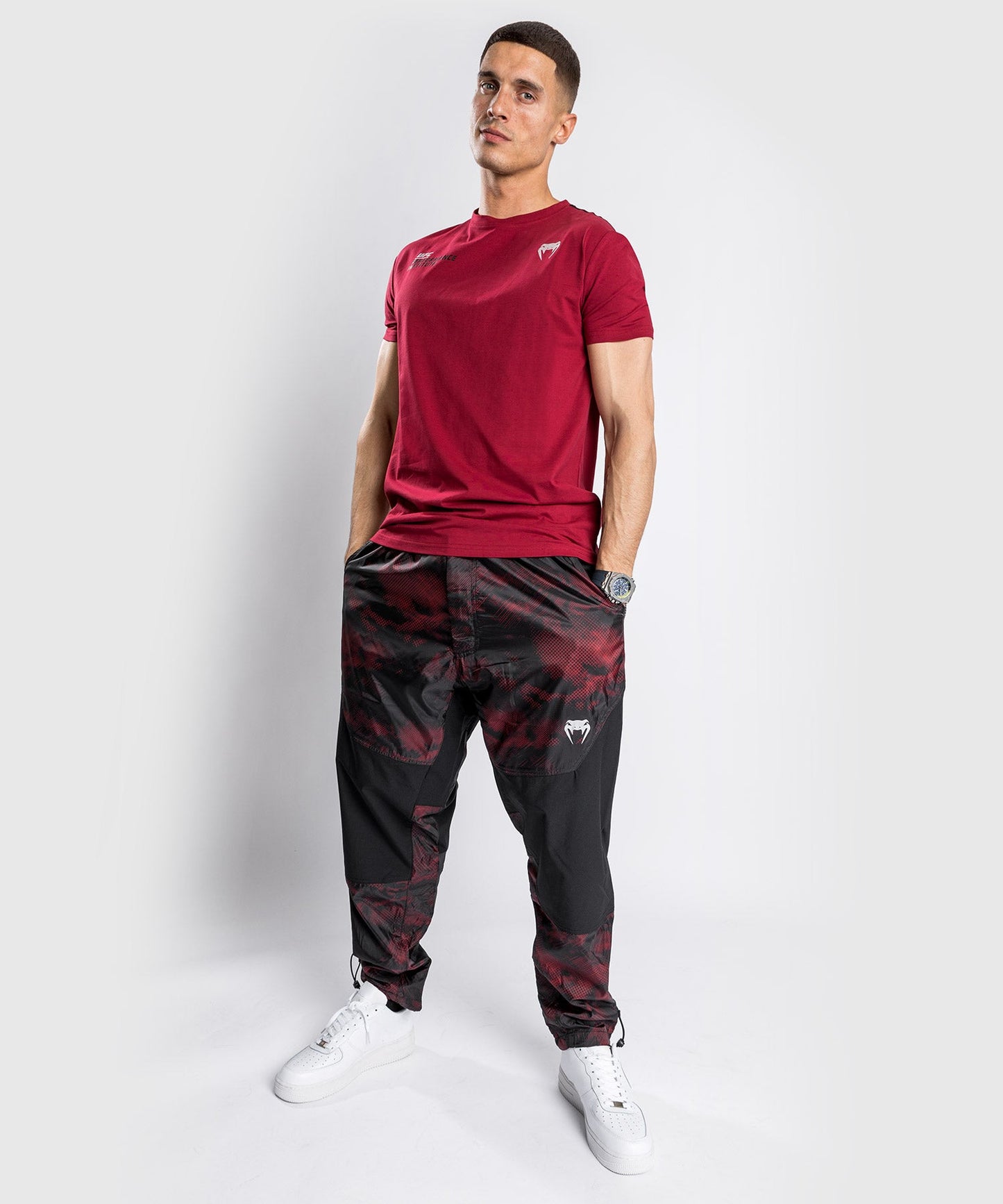 Venum Laser XT Jogginghose - Oversize - Schwarz/Rot