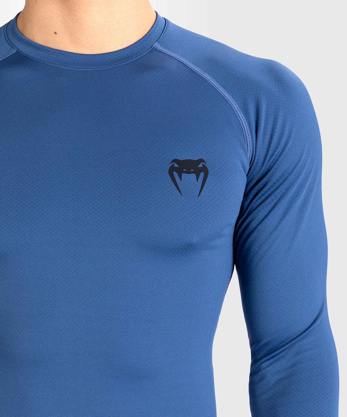 Rashguard à manches longues pour hommes Venum Contender - Bleu