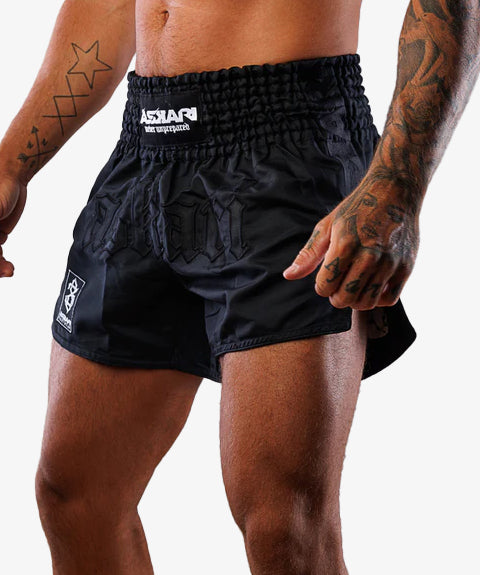 Askari Marlboro Muay Thai Shorts - Schwarz