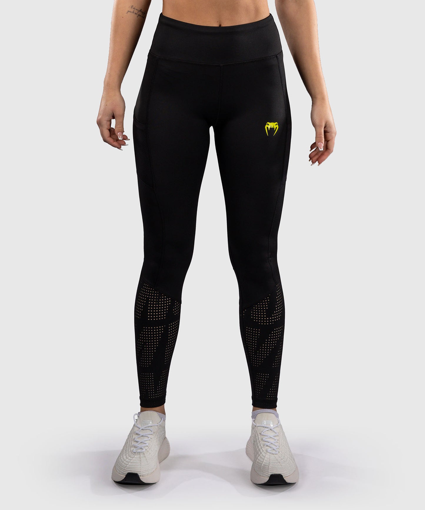 Venum Lazer Leggings Für Damen - Schwarz/Gelb