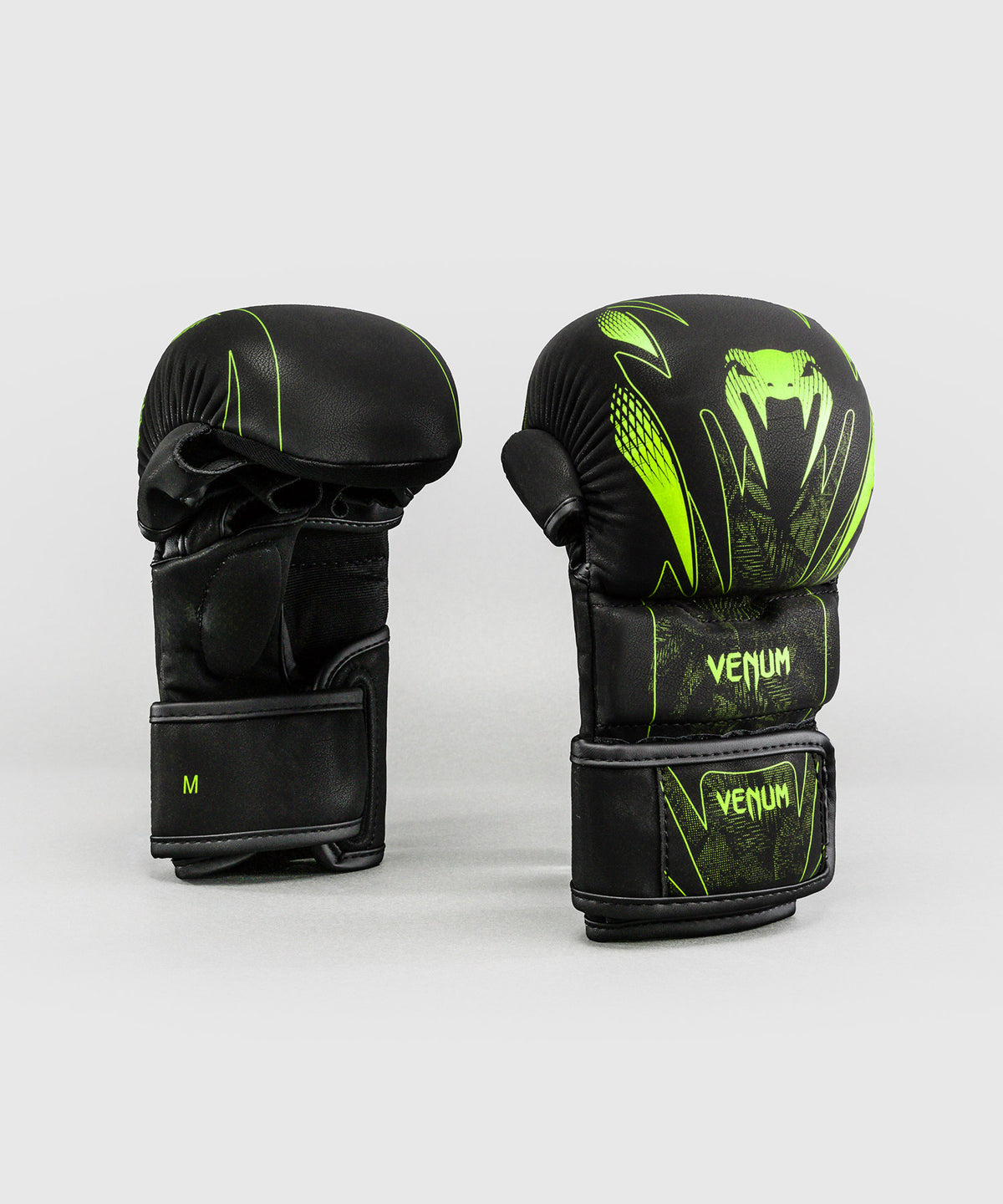 Venum Amazonia Reborn MMA-Sparringshandschuhe - Schwarz/Grün