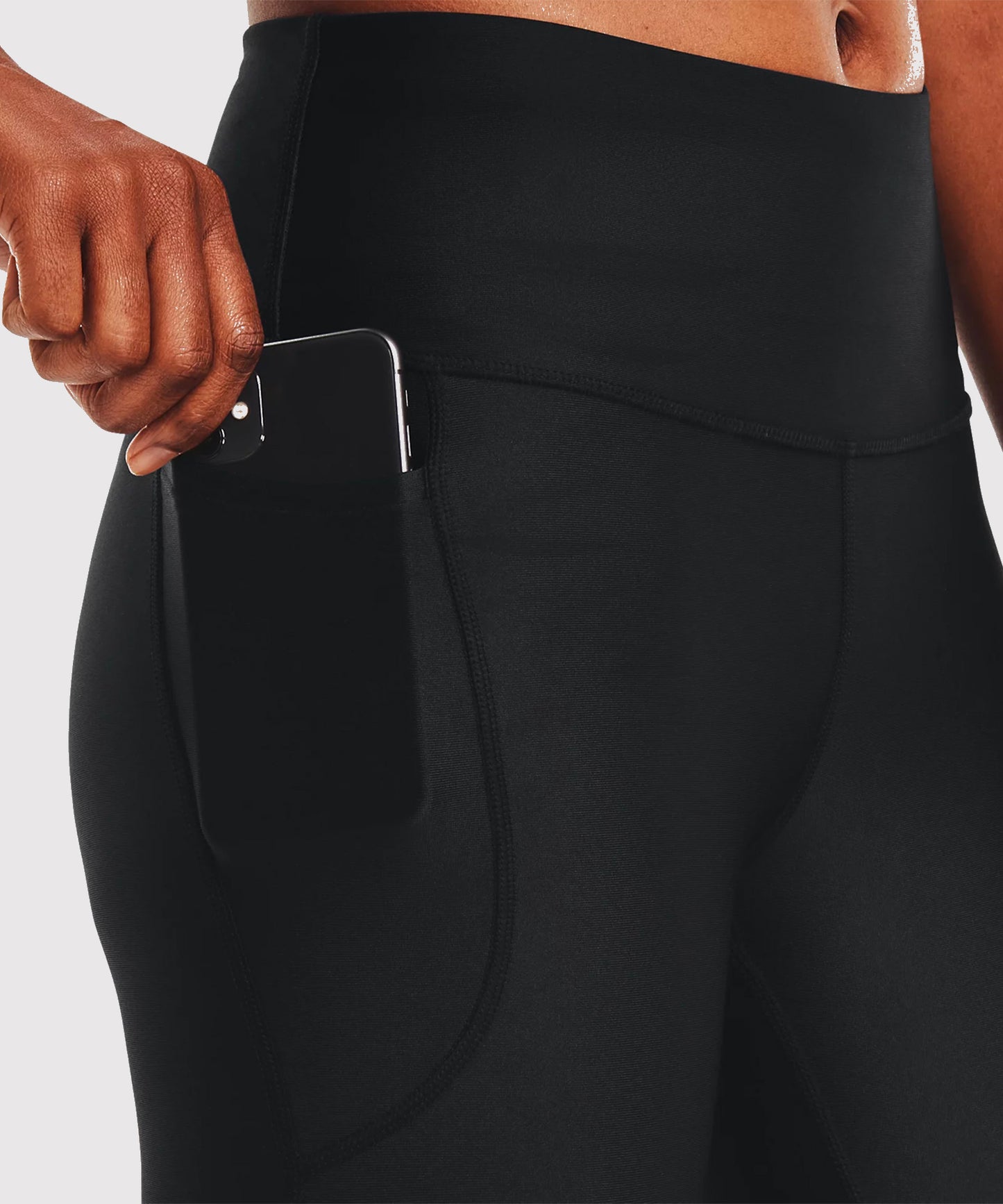 Corsaire Taille Haute Under Armour Heatgear® Pour Femme - Noir