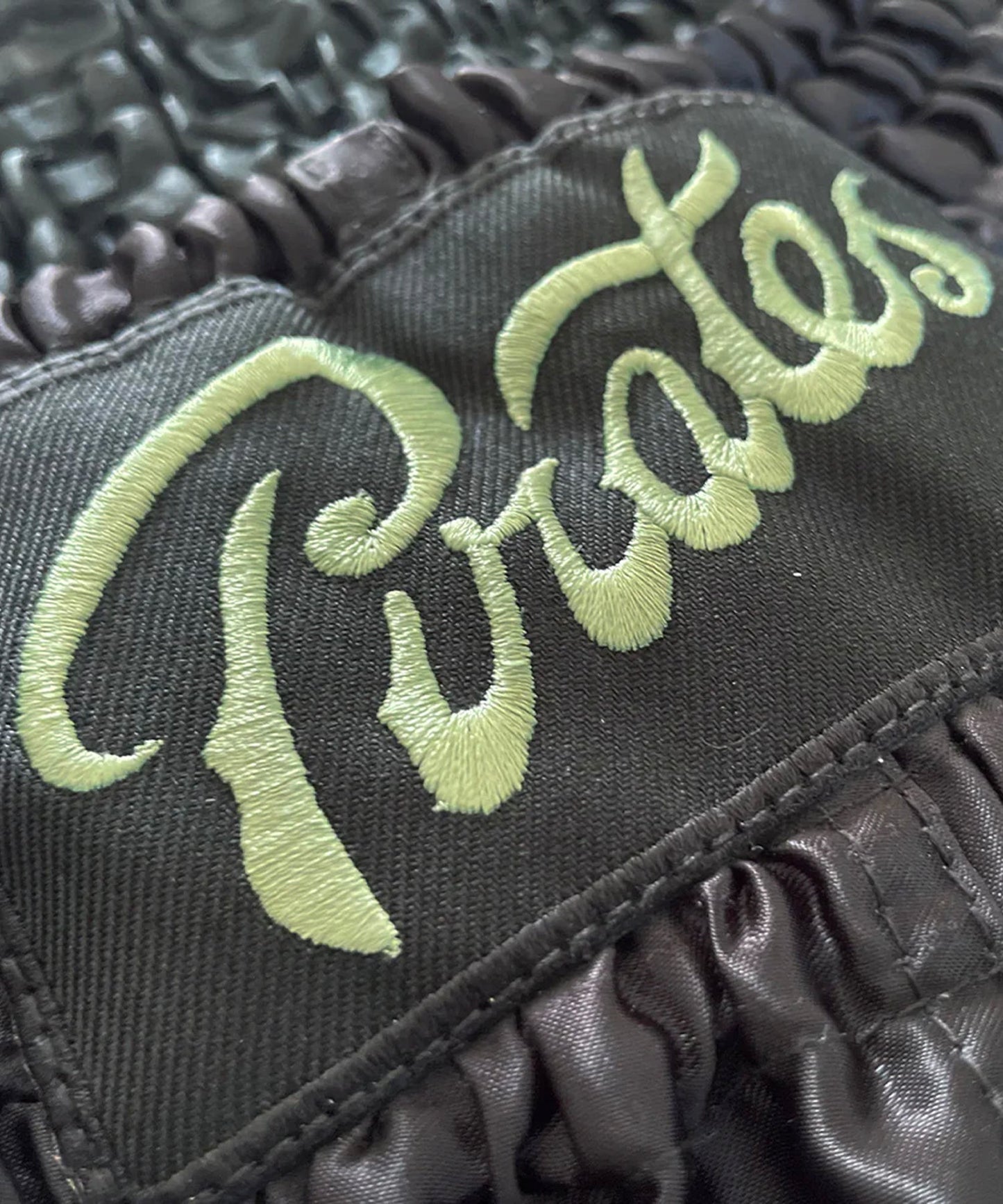 Pride Or Die Pirate V2 Muay Thai Shorts - Nero/Beige