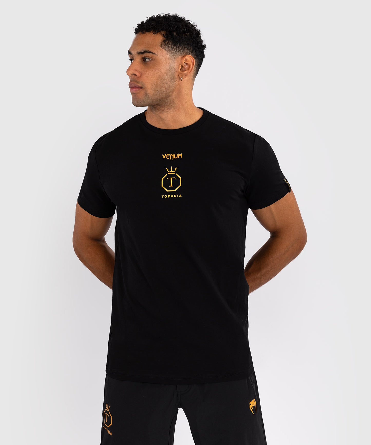 T-Shirt Venum x Topuria Unmatched Edition - Noir/Or