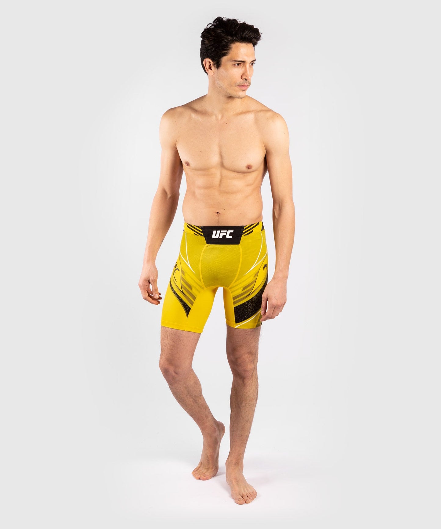 Men's UFC Venum Authentic Fight Night Compression Shorts - Short - Yellow