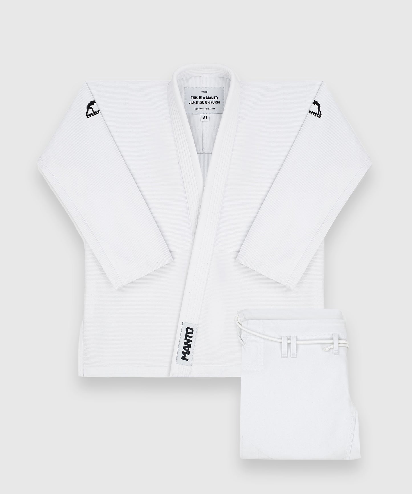 Manto Base 3.0 BJJ Gi - White