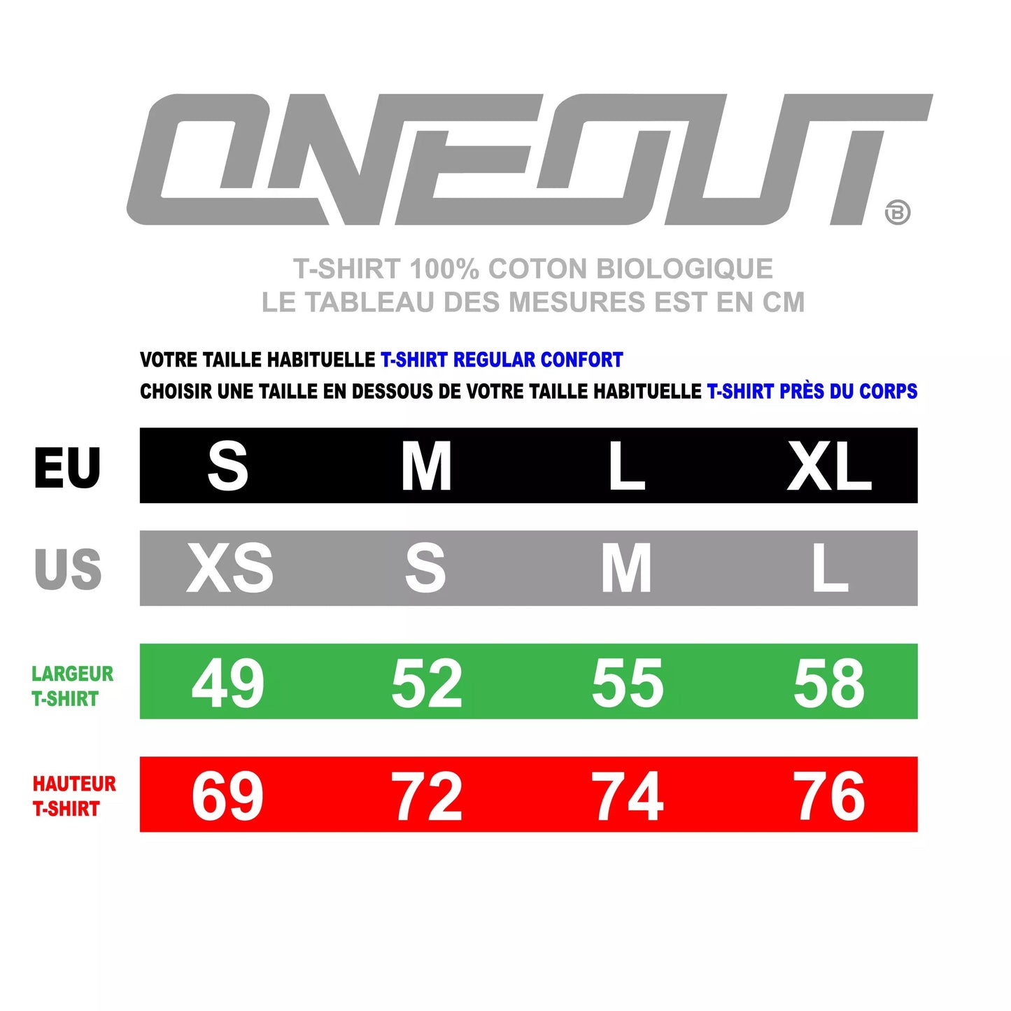 Oneout Tiger Rage Trainings-T-Shirt - Weiß