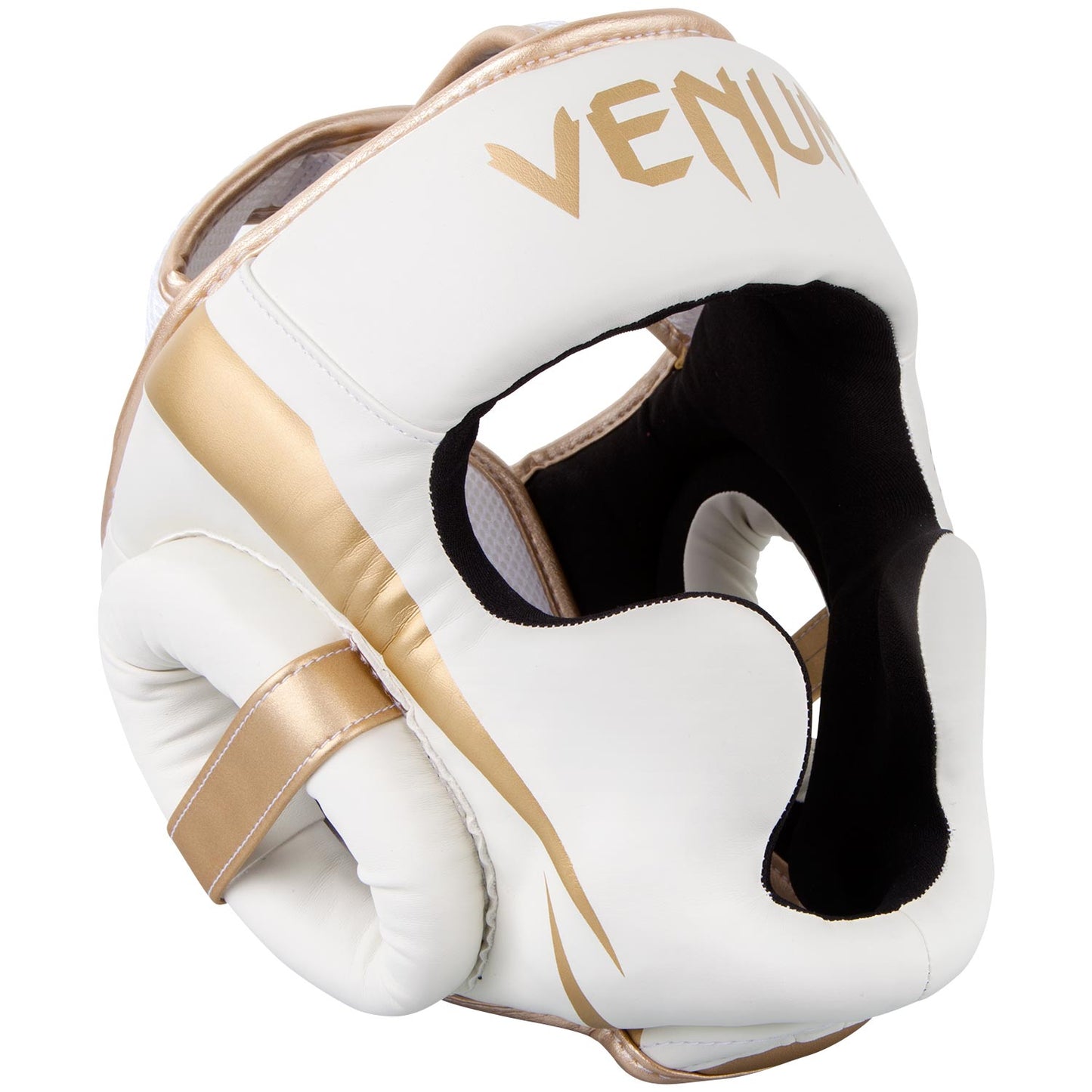 Venum Elite Casco de Protección - Blanco/Oro
