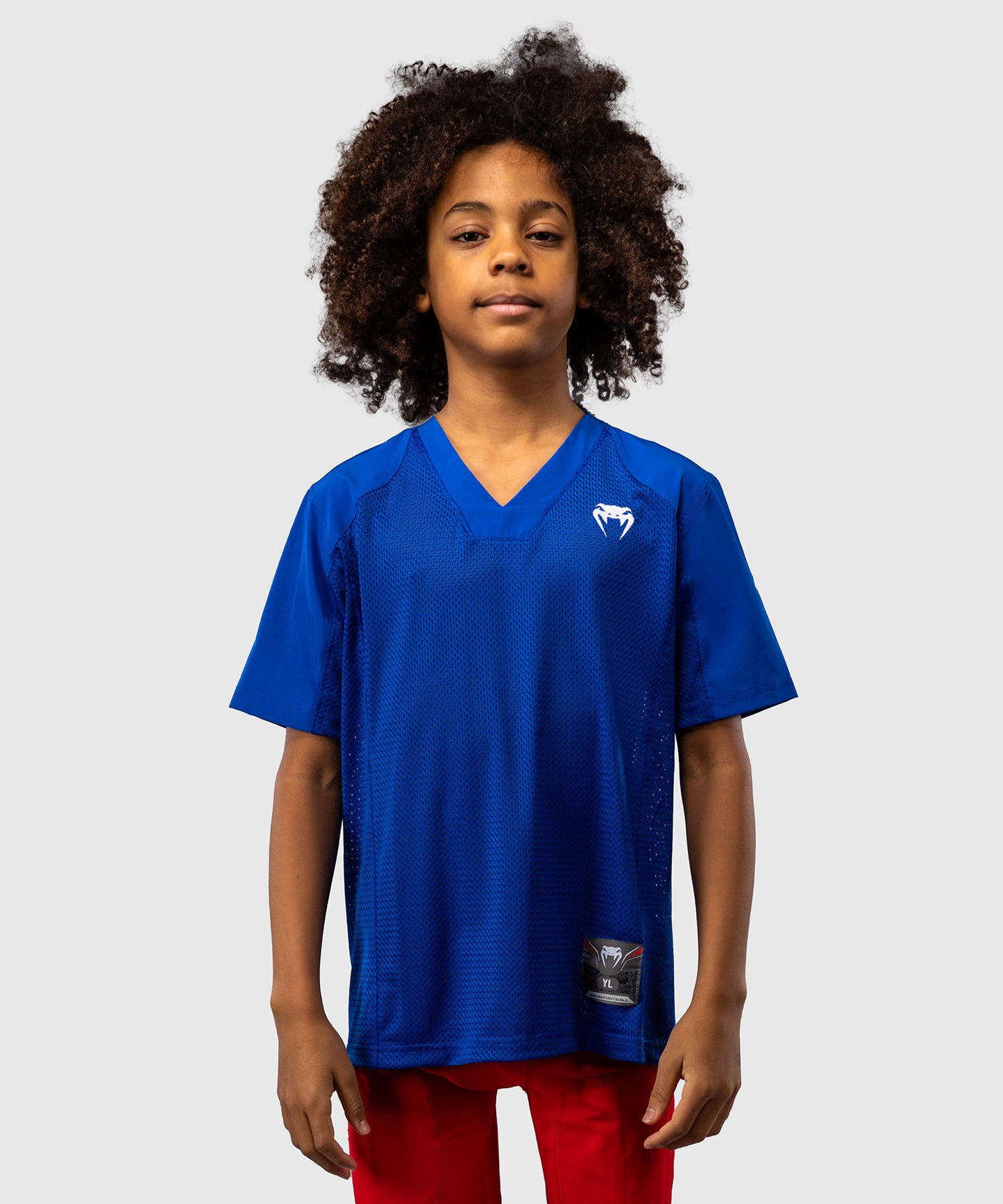 Venum Elite Fußball Kurzarmtrikot für Kinder - Königsblau