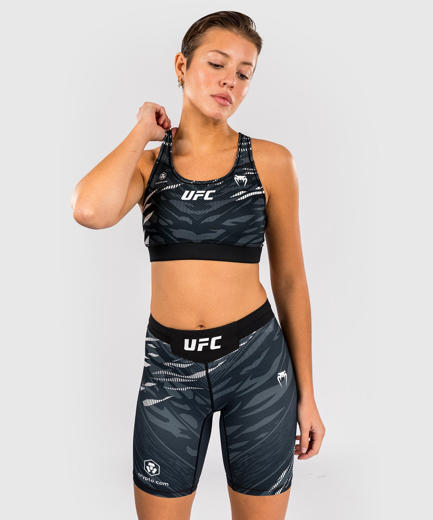 UFC Fusion by Venum Authentic Fight Night Damen Sport-BH - Schwarz