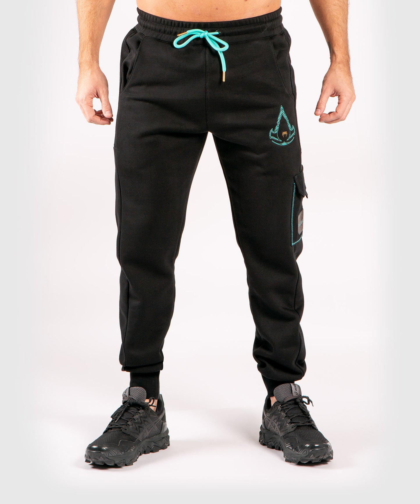 Venum Assassin's Creed Jogginghose – Schwarz/Blau