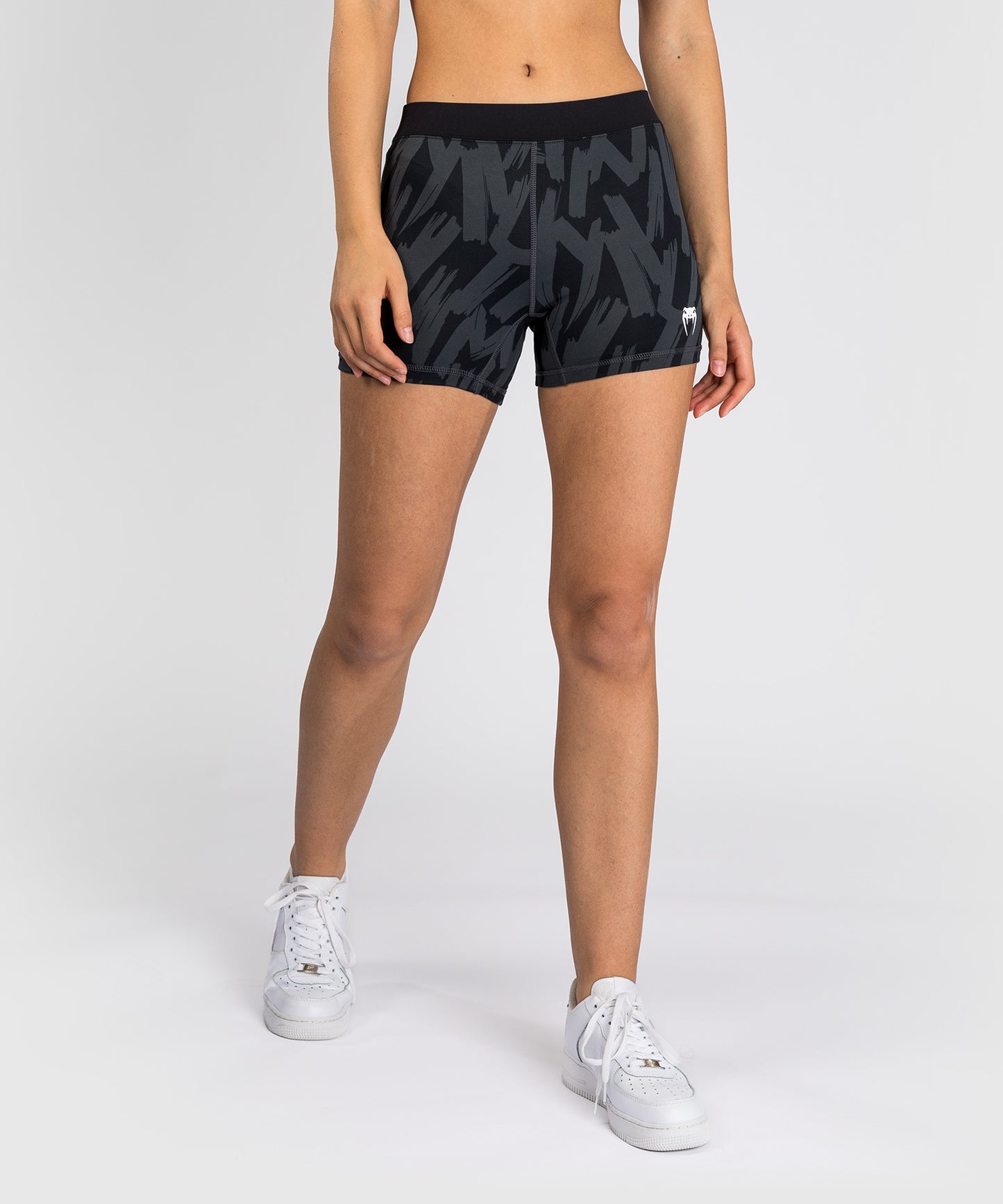 Venum Graffiti Frauen Kompressionsshorts - Urban Kohle
