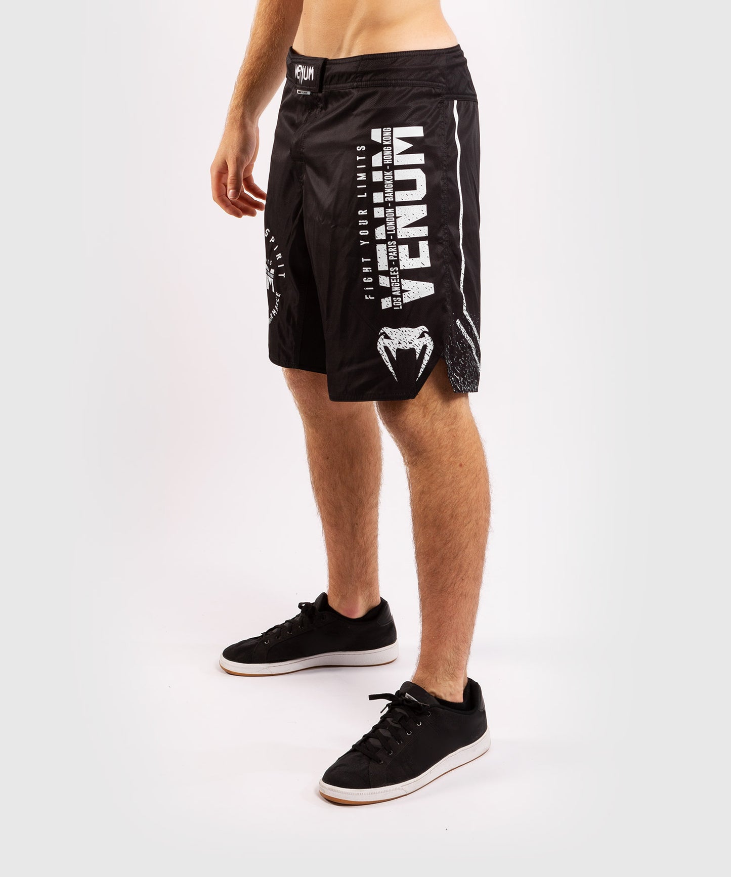 Pantalones MMA Venum Signature - Negro/Blanco