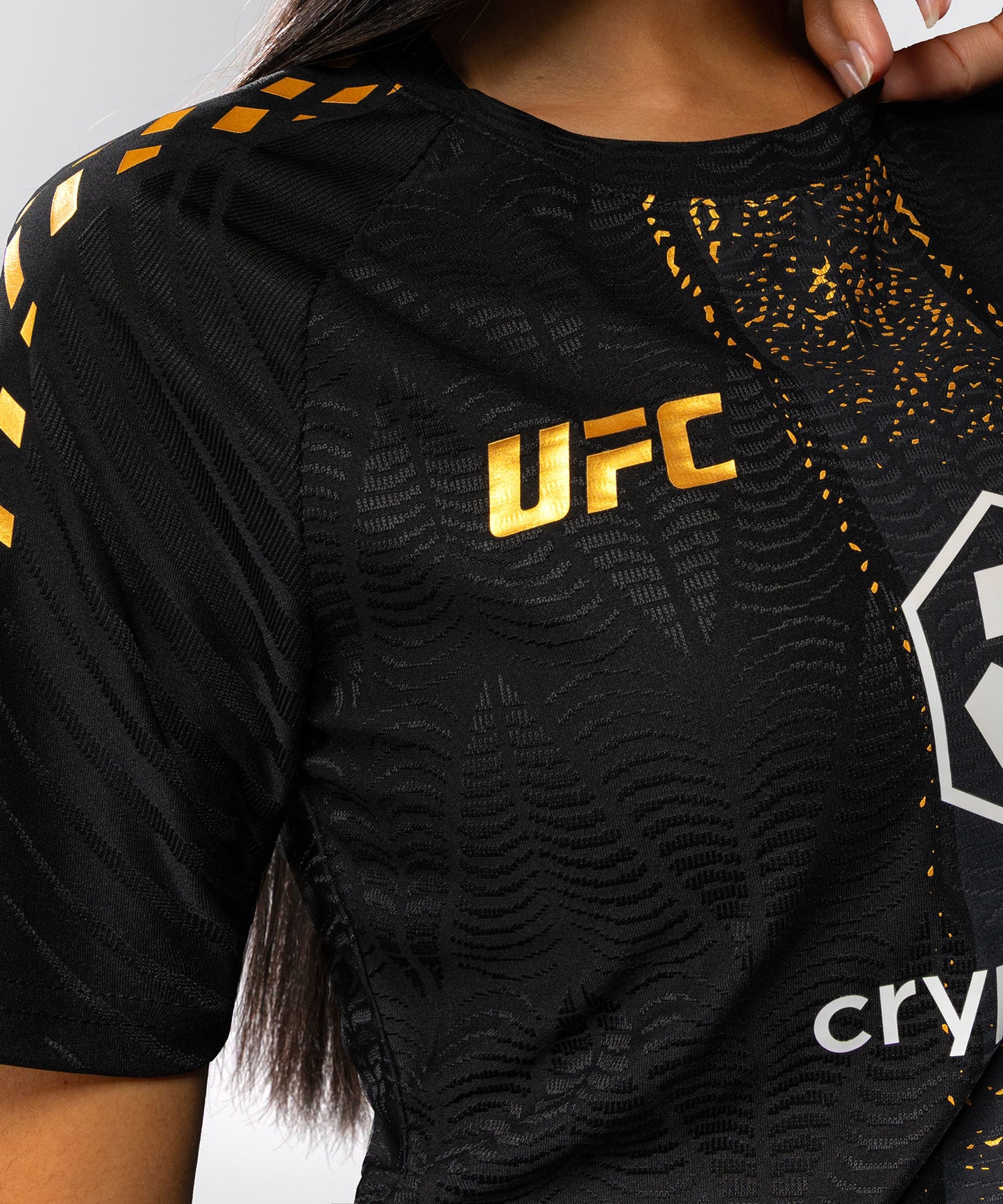 UFC Zenith by Venum Authentic Fight Night Offizielles Walkout-Trikot Damen - Champion