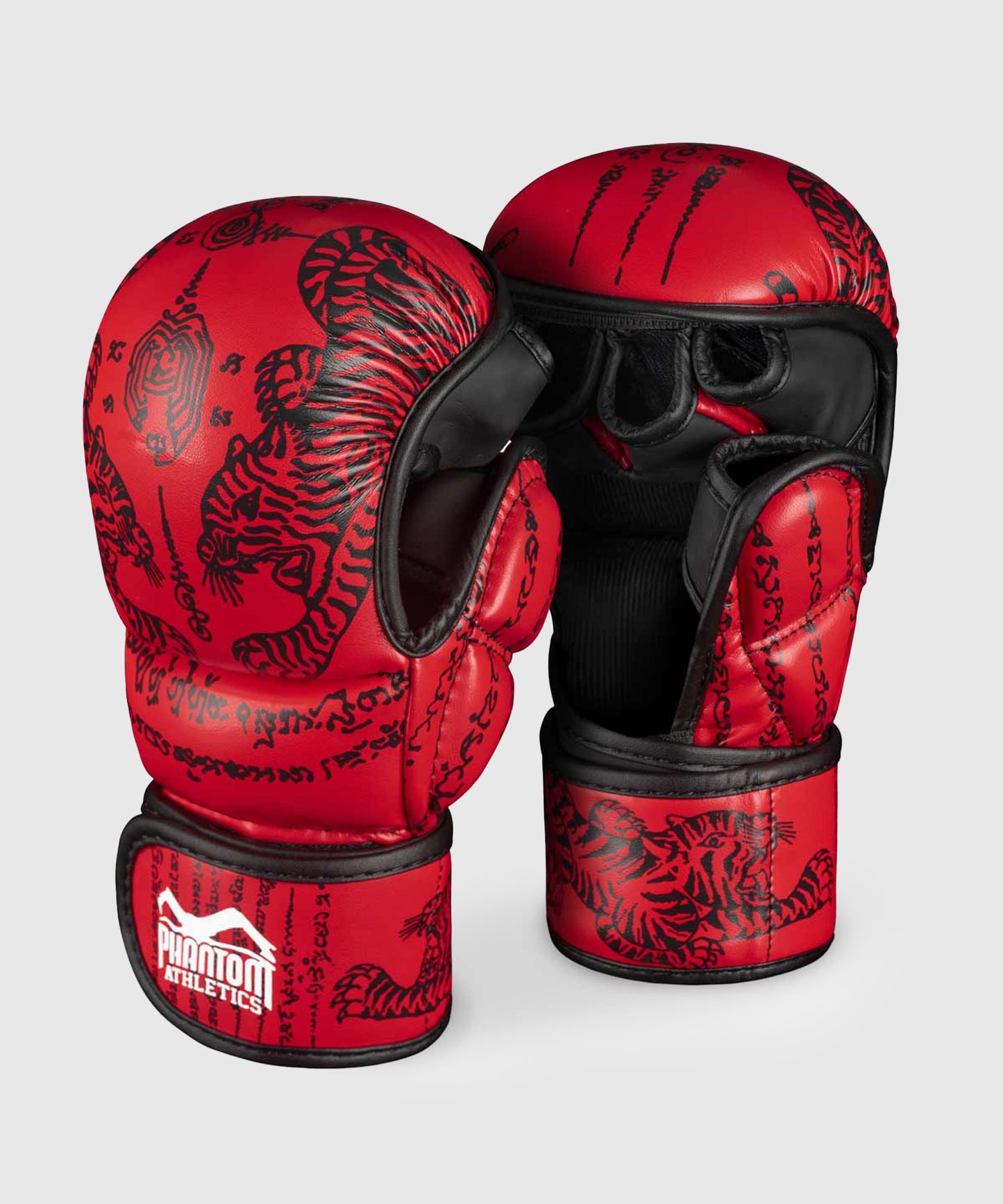 Phantom Athletics Muay Thai MMA-Sparring-Handschuhe - Rot
