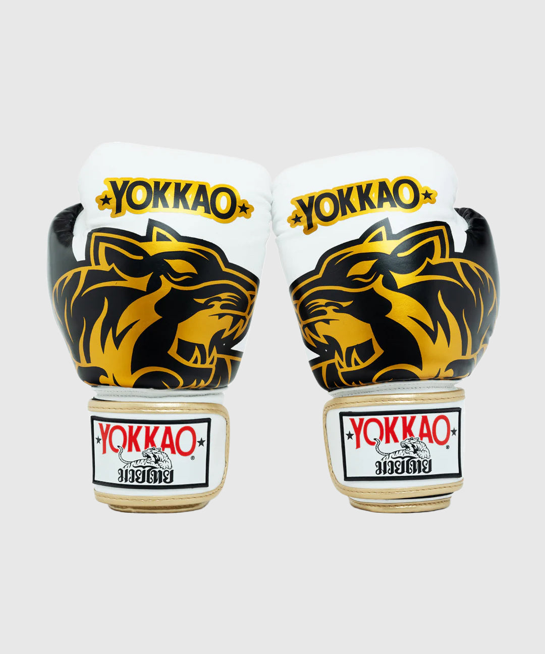 Yokkao Original Gold Boxhandschuhe - Weiß