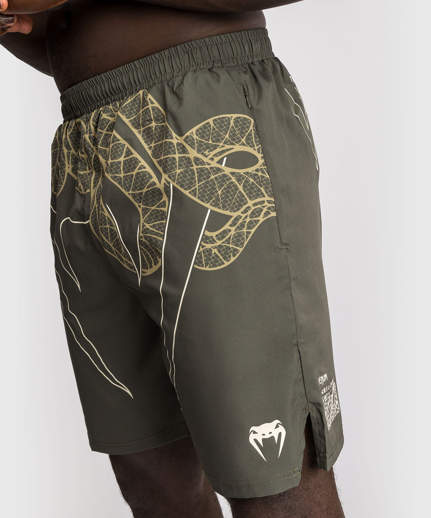 Venum Serpenti Trainingsshorts – Khaki/Bronze/Ivory
