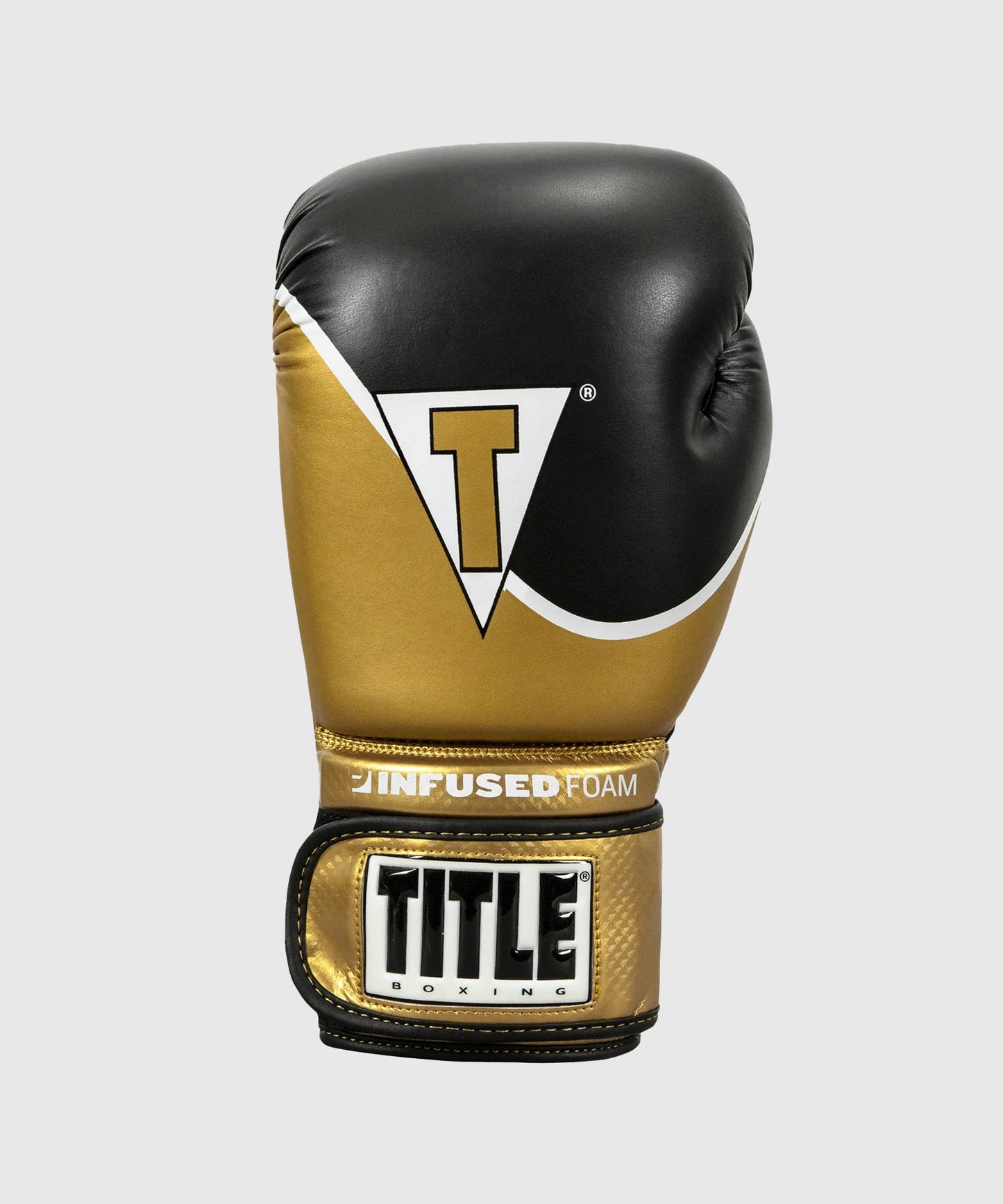 Title Boxing Infused Foam Interrogate 2.0 Guantoni da Boxe - Oro/Nero