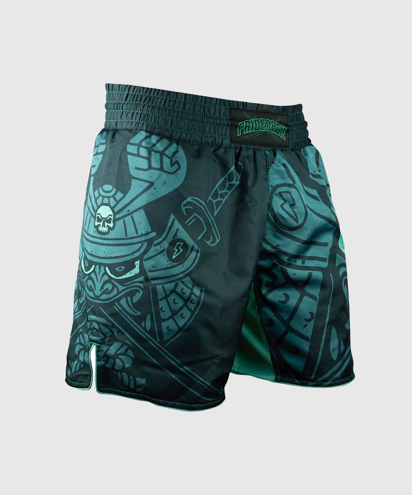 Pride Or Die Samurai Fightshorts - Schwarz